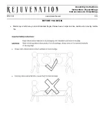 Preview for 2 page of Rejuvenation RICHMOND 27in Vanity Assembly Instructions Manual