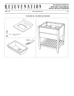 Предварительный просмотр 4 страницы Rejuvenation RICHMOND 27in Vanity Assembly Instructions Manual