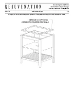 Предварительный просмотр 7 страницы Rejuvenation RICHMOND 27in Vanity Assembly Instructions Manual