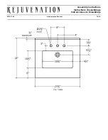 Предварительный просмотр 14 страницы Rejuvenation RICHMOND 27in Vanity Assembly Instructions Manual