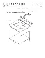 Предварительный просмотр 10 страницы Rejuvenation SHAW C105941 Assembly Instructions Manual