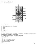 Предварительный просмотр 29 страницы Rekam Deja View HD-830 User Manual