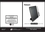 Предварительный просмотр 1 страницы Rekam DejaView SL880 User Manual