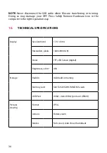 Предварительный просмотр 34 страницы Rekam VisaVis L-170 User Manual