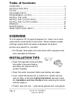 Preview for 2 page of Rekluse CoreManual Installation & User Manual