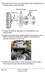 Preview for 12 page of Rekluse RADIUSX BMW F650 Installation Manual