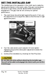 Preview for 14 page of Rekluse RADIUSX BMW F650 Installation Manual