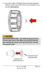 Preview for 11 page of Rekluse RadiusX Clutch Installation & User Manual