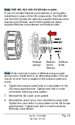 Preview for 13 page of Rekluse RadiusX Clutch Installation & User Manual