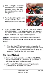 Preview for 17 page of Rekluse RadiusX Clutch Installation & User Manual