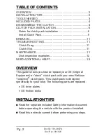 Preview for 4 page of Rekluse TorqDrive Clutch Pack Installation & User Manual