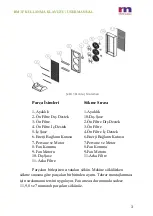 Preview for 4 page of Rektor makina RM 3F User Manual