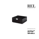 REL Acoustics AirShip Wireless Operating Instructions Manual preview