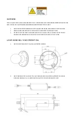 Предварительный просмотр 3 страницы REL Profusion XW UV-4700 Operating Manual