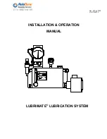 RelaDyne LUBRIMATE Installation & Operation Manual preview