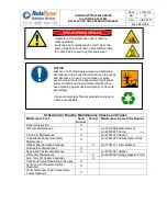 Предварительный просмотр 49 страницы RelaDyne THERMOJET G3000E Series Installation And Operating Manual