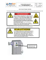 Предварительный просмотр 62 страницы RelaDyne THERMOJET G3000E Series Installation And Operating Manual