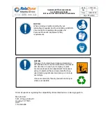 Предварительный просмотр 73 страницы RelaDyne THERMOJET G3000E Series Installation And Operating Manual