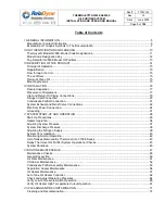 Preview for 3 page of RelaDyne ThermoJet G3500E Series Installation And Operating Manual