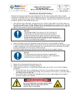 Preview for 77 page of RelaDyne ThermoJet G3500E Series Installation And Operating Manual