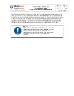 Preview for 34 page of RelaDyne ThermoJet H2000E Series Installation And Operating Manual