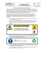 Preview for 72 page of RelaDyne ThermoJet H2000E Series Installation And Operating Manual