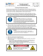 Preview for 74 page of RelaDyne ThermoJet H2000E Series Installation And Operating Manual