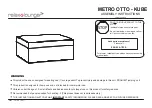 Relax-A-Lounger METRO OTTO KUBE Assembly Instructions Manual preview