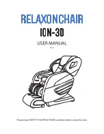 RELAXONCHAIR ION-3D User Manual preview