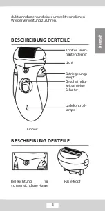 Preview for 3 page of RelaxVital EpilTwist Instruction Manual