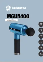 Relaxxnow MGUN400 Manual preview