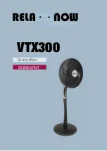 Relaxxnow VTX300 User Manual preview