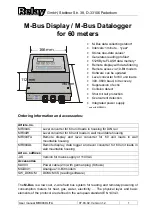 Relay MR004C User Manual preview