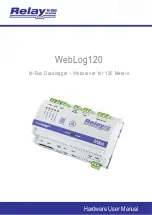 Relay WebLog120 Hardware User Manual preview