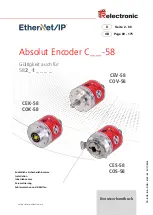 Preview for 1 page of Relectronic C-58 Series User Manual