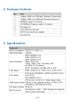 Preview for 4 page of Relens TLS 30120 User Manual