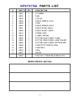 Preview for 15 page of Reliable Equipment & Service HP4707 Series Operator'S Manual