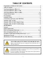 Предварительный просмотр 3 страницы Reliable Equipment & Service REL-10-I Operator'S Manual