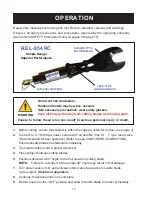 Preview for 10 page of Reliable Equipment REL-954RC Operator'S Manual