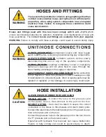 Preview for 8 page of Reliable Equipment REL-EP-115 Operator'S Manual