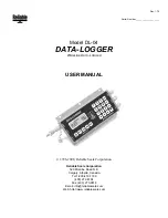 Preview for 1 page of Reliable Data-Logger DL-04 User Manual