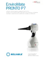 Reliable EnviroMate PRONTO P7 Instruction Manual preview