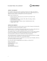 Preview for 13 page of Reliable Enviromate T730A Instruction Manual