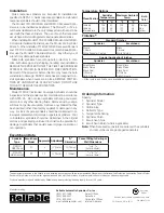 Preview for 4 page of Reliable F1FR – 300 Quick Start Manual