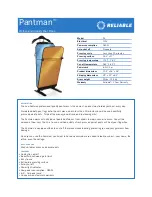 Reliable F3 Specification Sheet preview