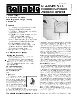 Reliable F4FR Quick Start Manual preview