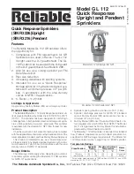 Preview for 1 page of Reliable GL 112 Quick Start Manual