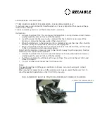 Preview for 28 page of Reliable MAESTRO 600SB Instruction Manual