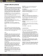 Preview for 2 page of Reliable TADANO TR-500XL-3 Instructions Manual