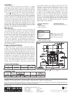 Предварительный просмотр 2 страницы Reliable The Non-Ferrous Concealer F4FR-NF Manual